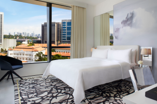Premier Room at JW Marriott Hotel Singapore South Beach