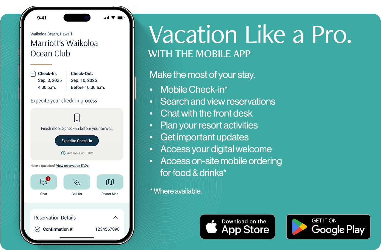 The Marriott Vacation Clubs